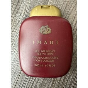 Vintage Avon IMARI Body Lotion 200 ml 6.7 FL OZ  Where Passion‎ Blooms